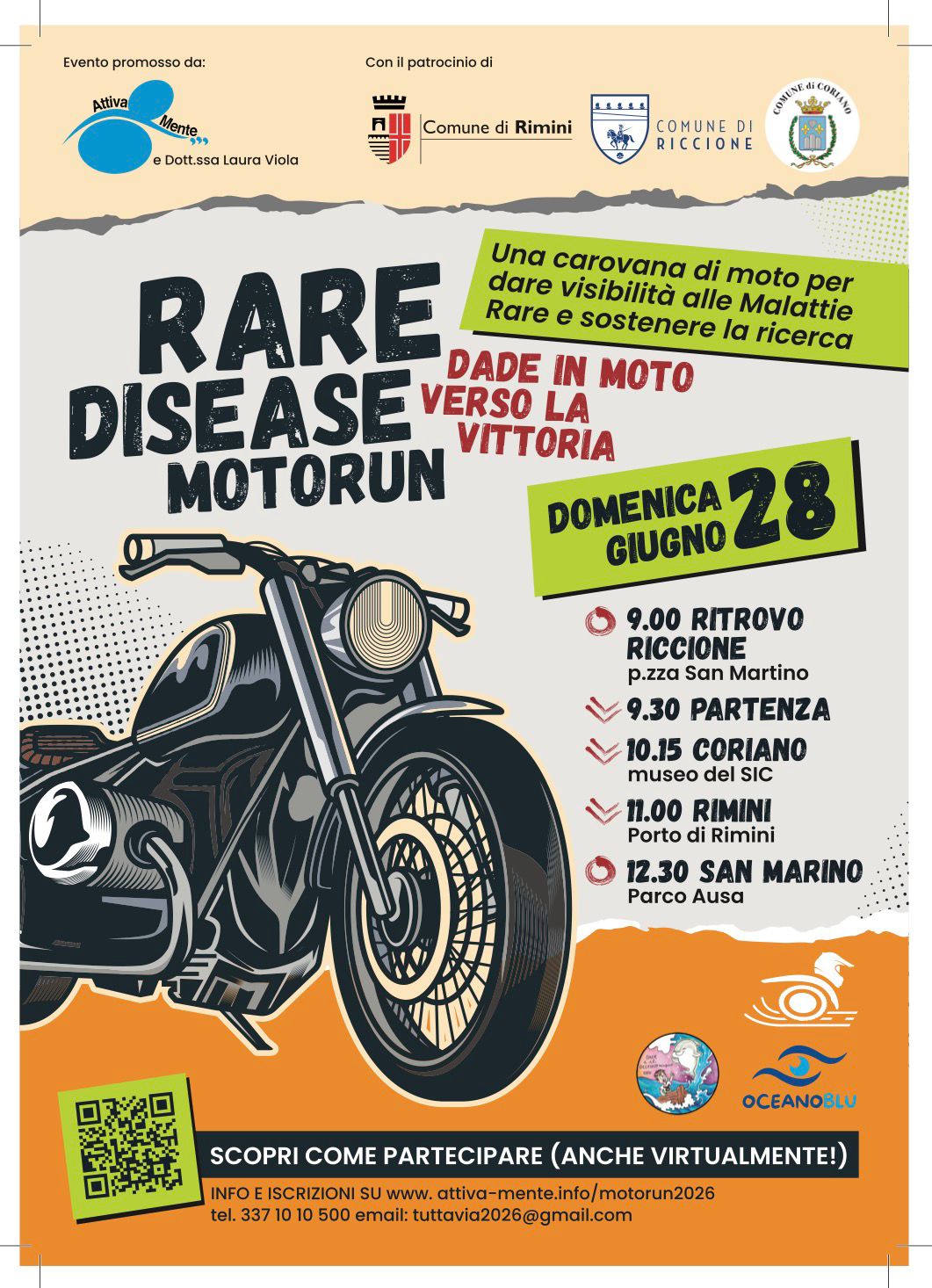 🏍️ Rare Disease Motorun