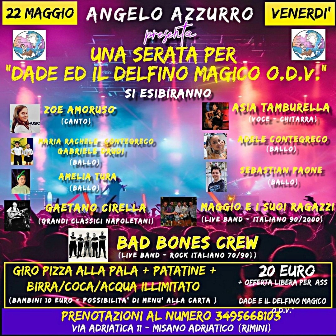 Una serata per Dade e il Delfino Magico